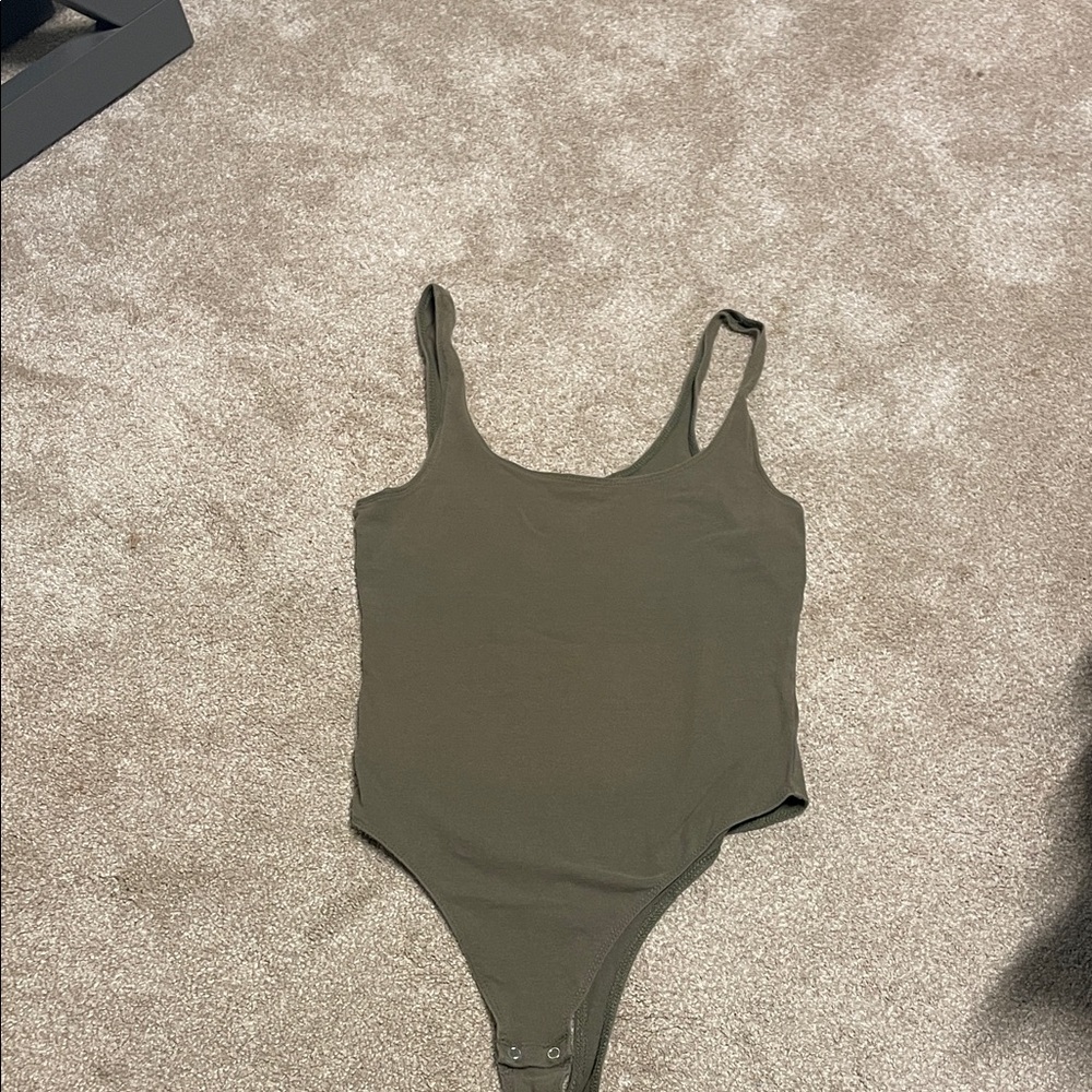 Army Green Bodysuit